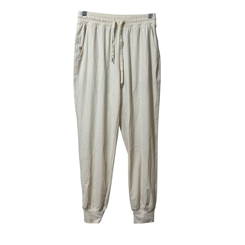 Old Navy Soft Go Dri Yoga Athleisure Pantsβ Woman Sz XS Cream Pockets Preppy NWT